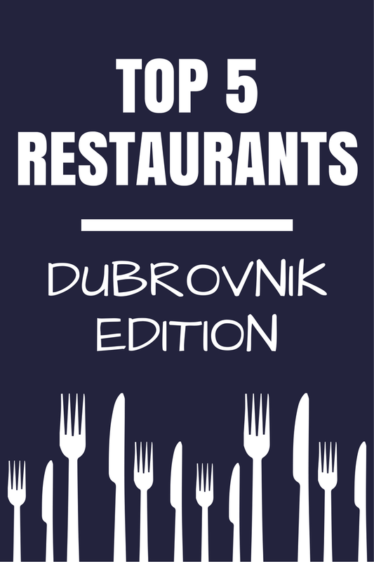 Best Restaurants in Dubrovnik